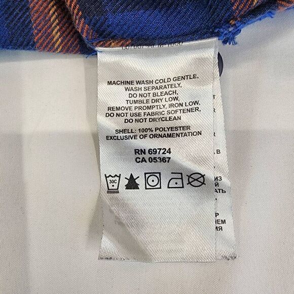 Mountain Hard Wear Mens Shirt size L Plaid Button Up Long Sleeve J12 - Picture 10 of 10